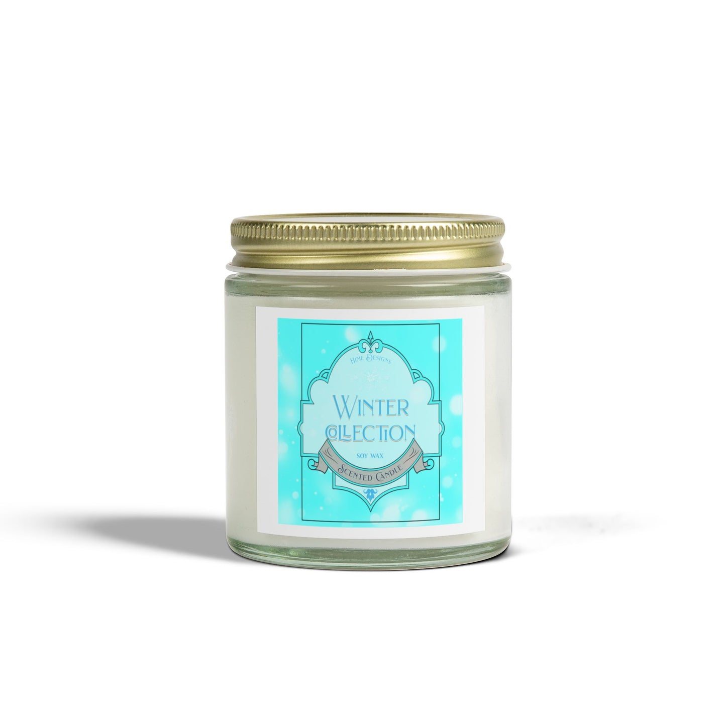 Winter Collection HD Scented Soy Candle Clear (4oz)