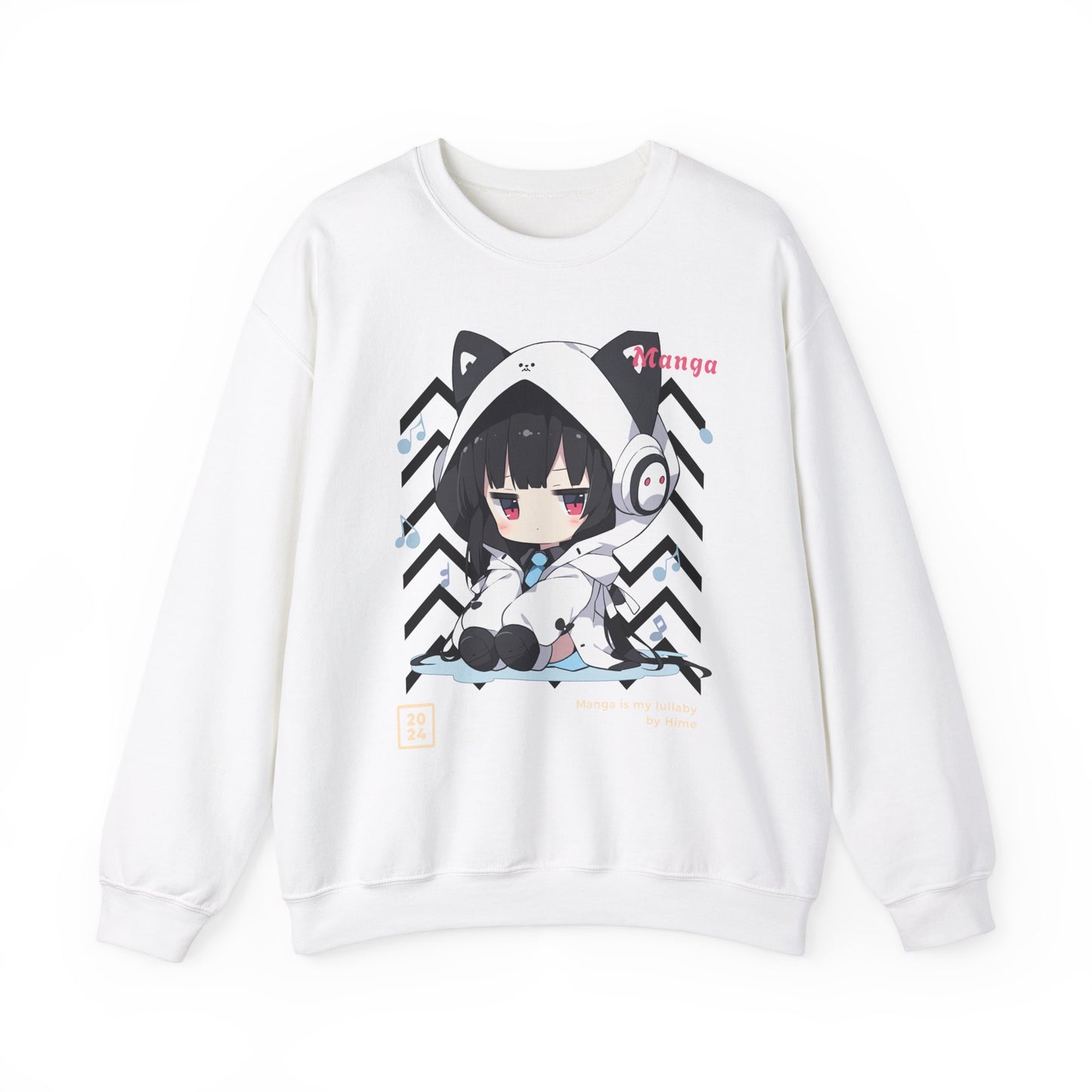 Chibi Manga Anime Style Sweatshirt