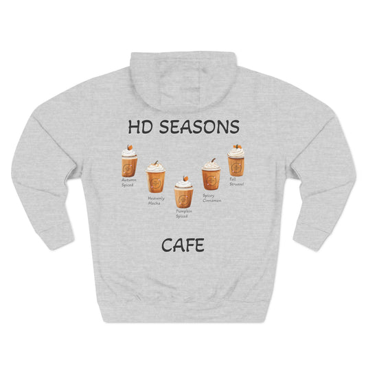 HD Seasons Cafe Autumn Three-Panel Fleece Hoodie