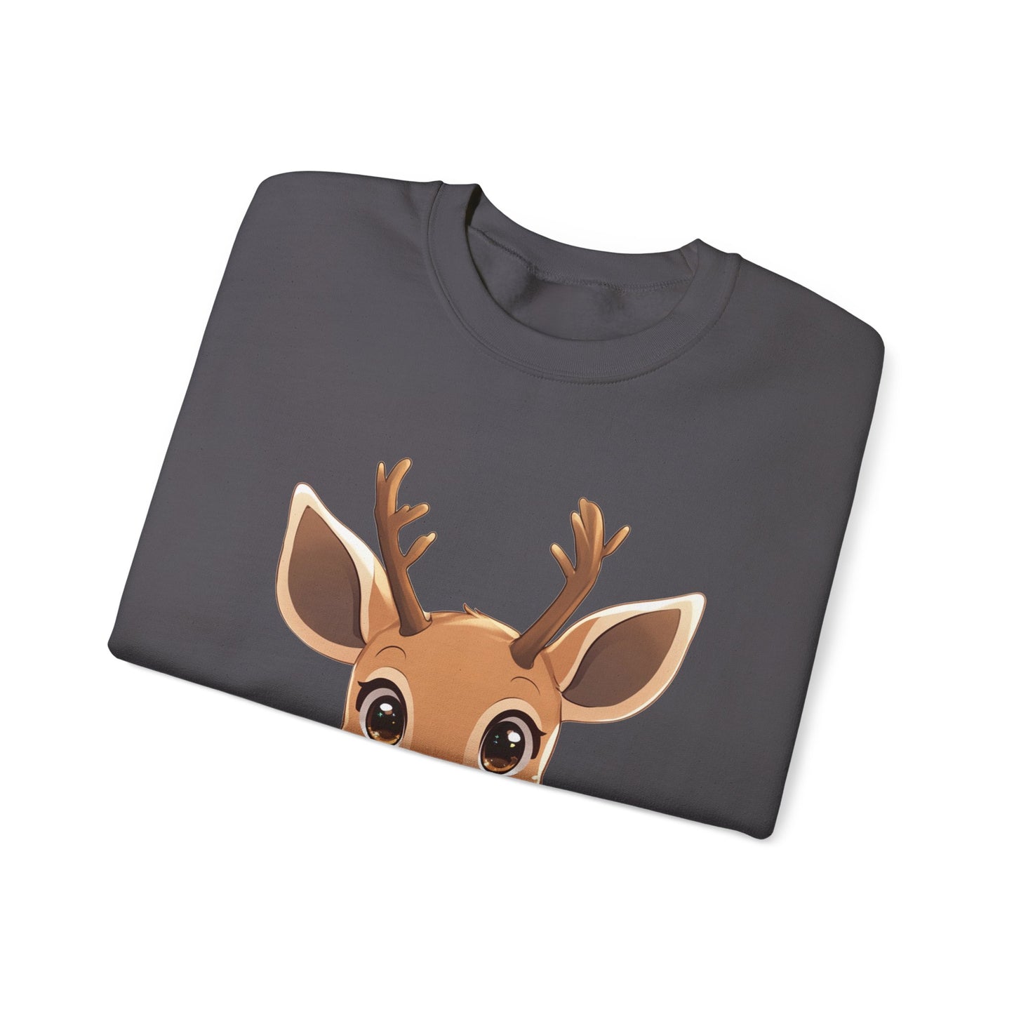 Christmas Cutie Deer Crewneck Sweatshirt