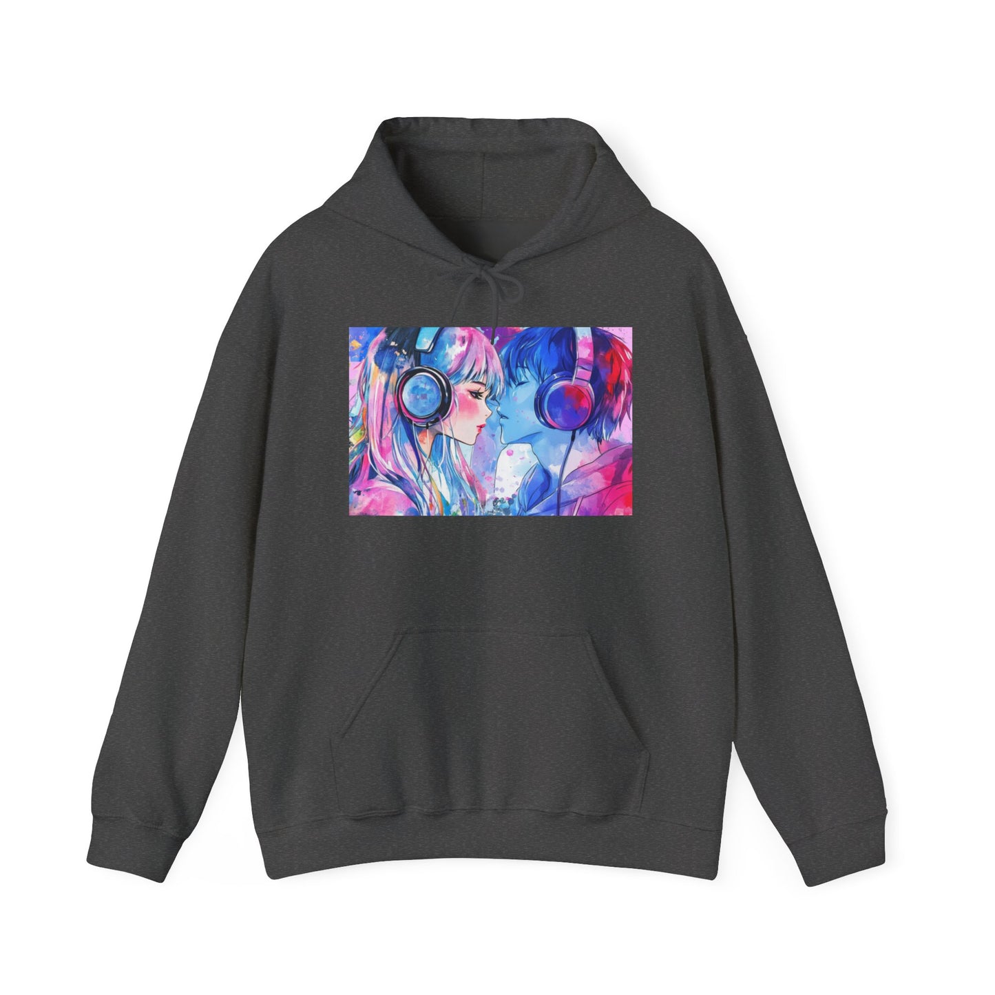 Chaos Love by Hime- Scripted Hooded Sweatshirt