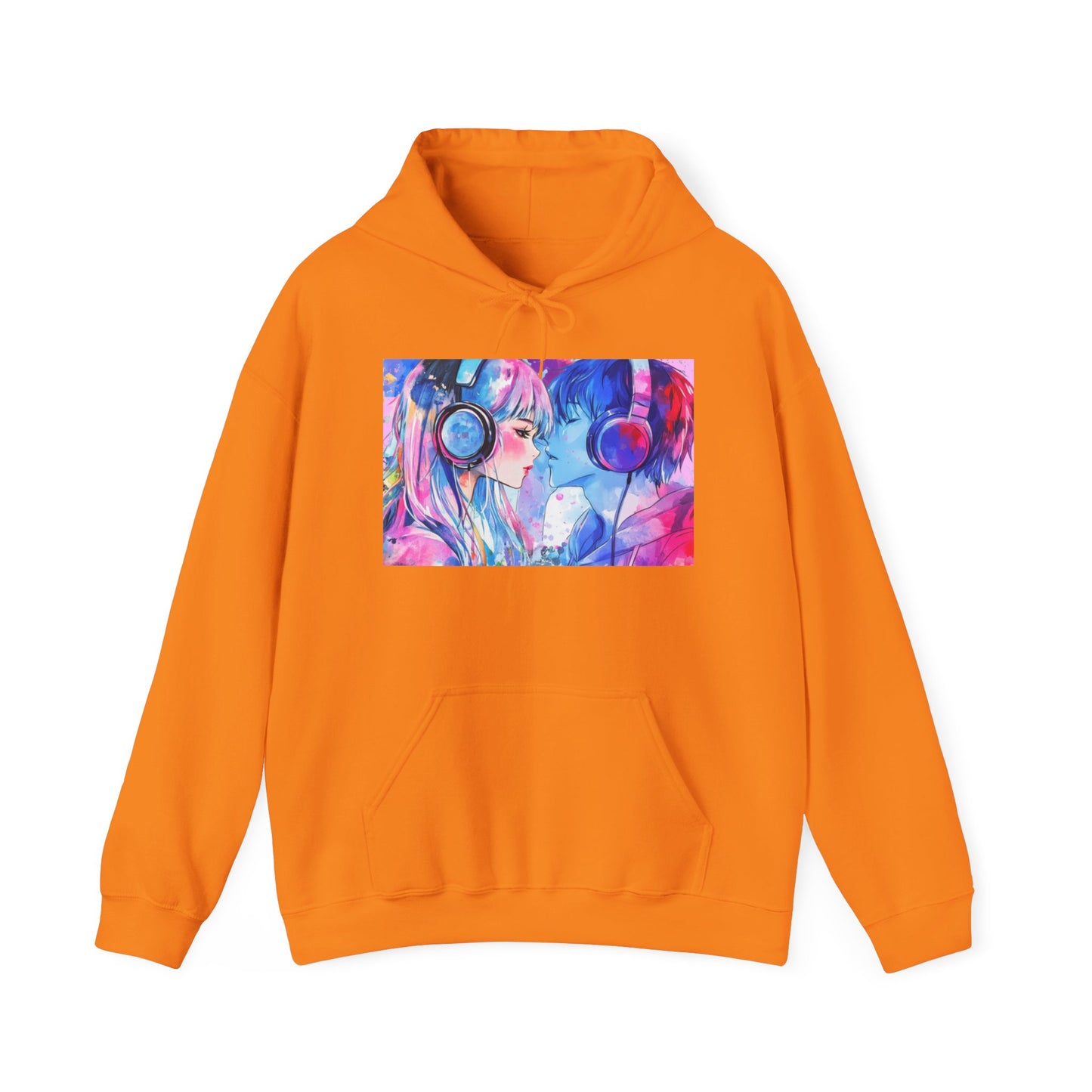 Chaos Love by Hime- Scripted Hooded Sweatshirt