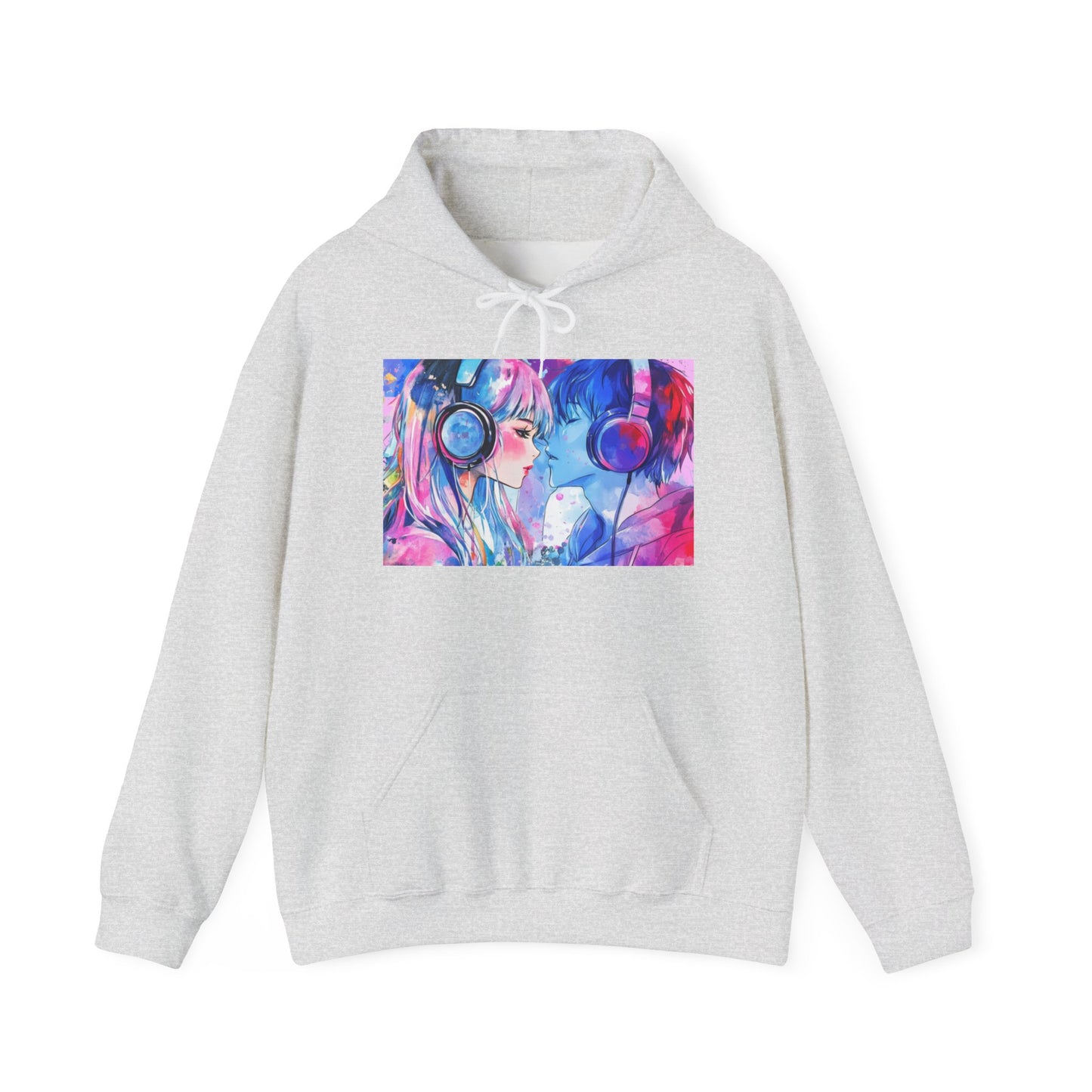 Chaos Love by Hime- Scripted Hooded Sweatshirt