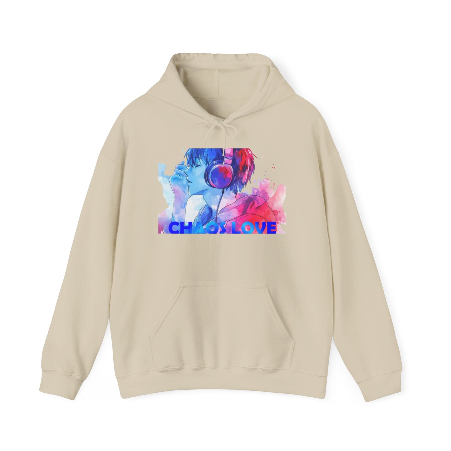 Chaos Love By Hime P1 Hooded Sweatshirt