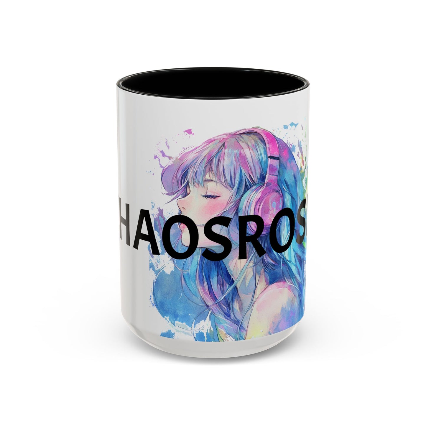 Chaos Rose Accent Coffee Mug (11, 15oz)