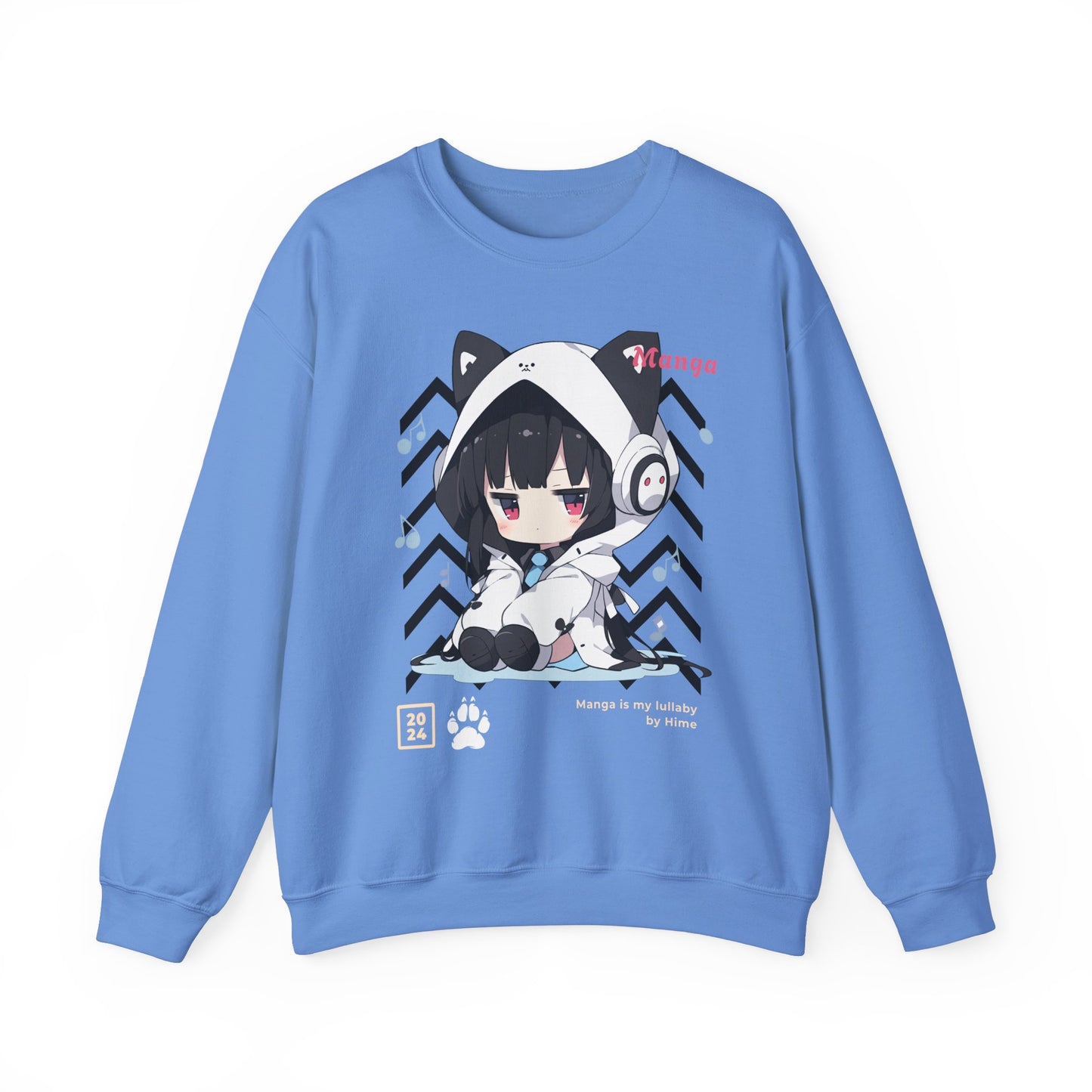 Chibi Manga Anime Style Sweatshirt