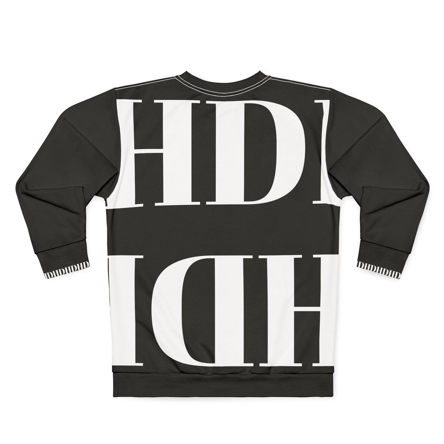 Hime Designs Letter Unisex Graphic Crewneck Sweater