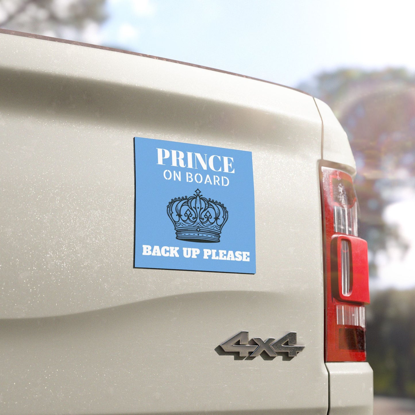 Prince On Board Car Magnets