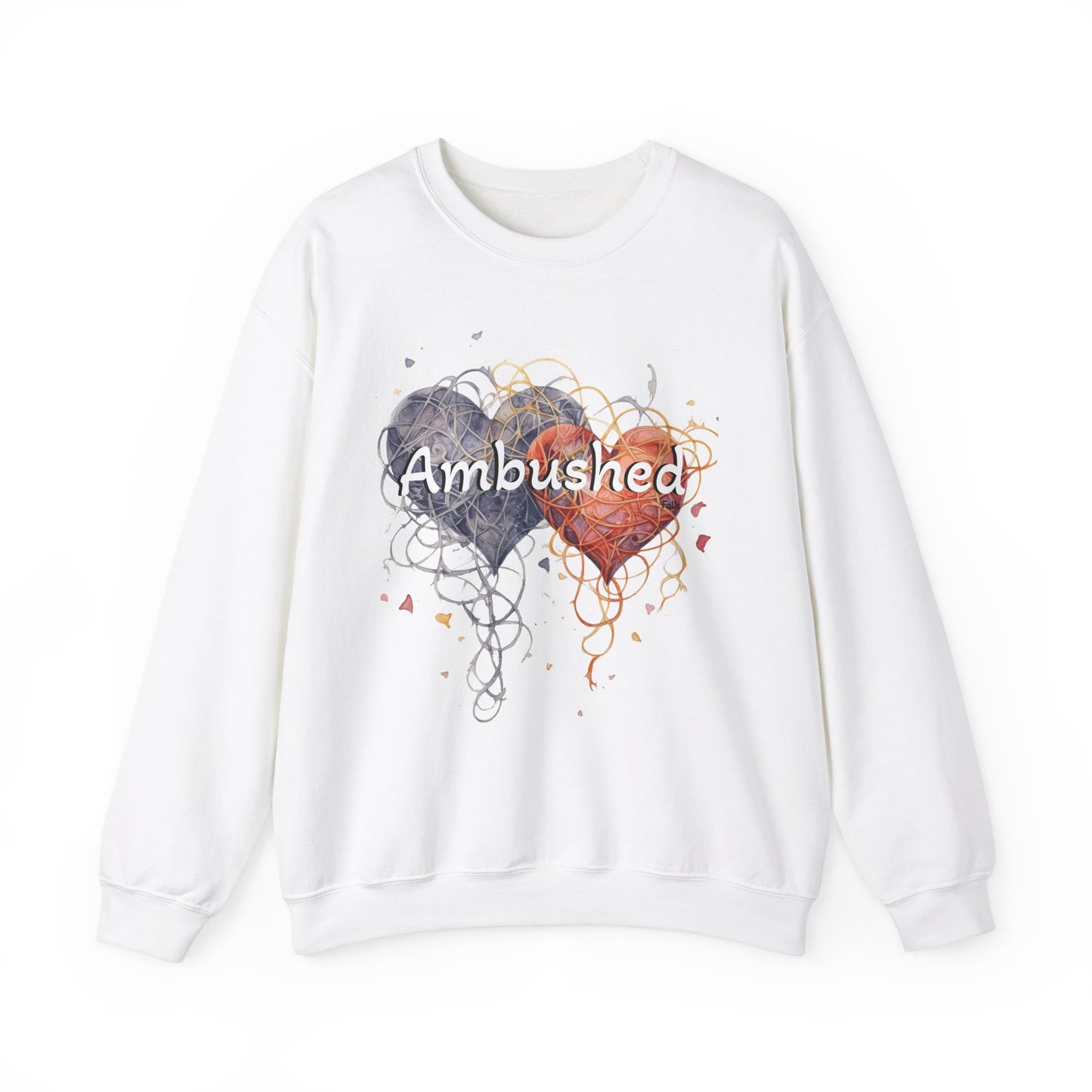 Fall Ambushed Heart HD Sweatshirt