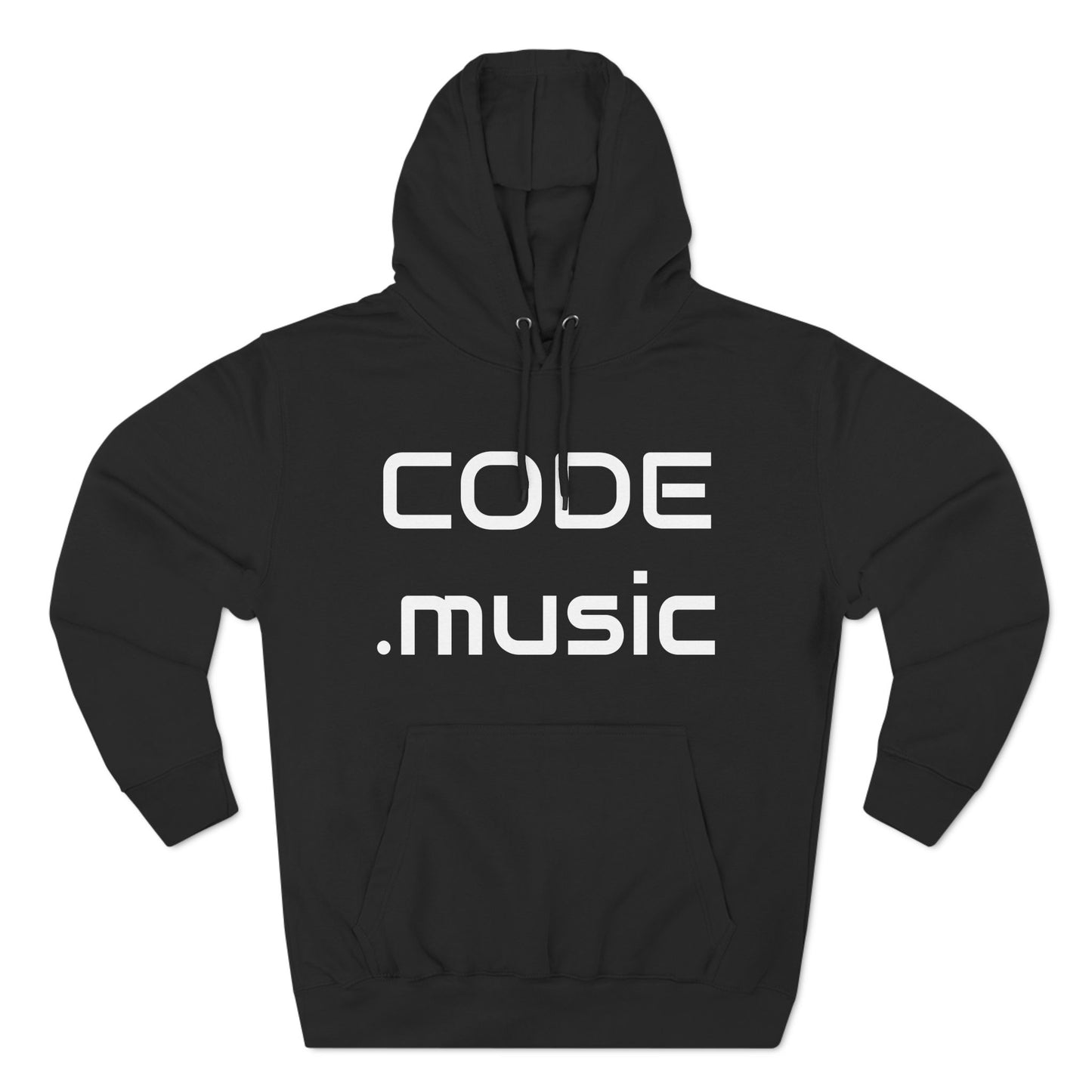 Code Music Game NPC Three-Panel Fleece Hoodie