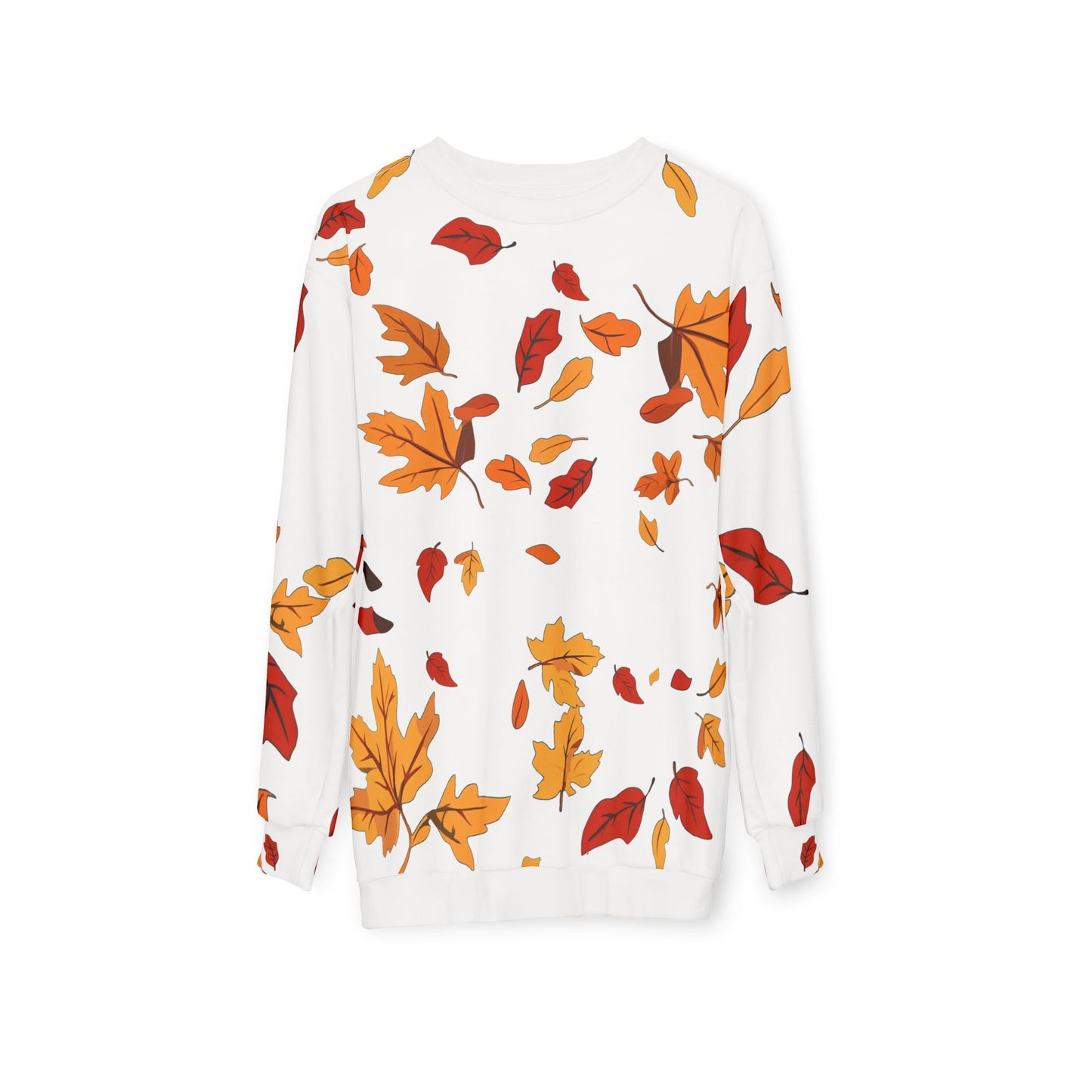 Fall Leaves HD Graphic Sweatshirt