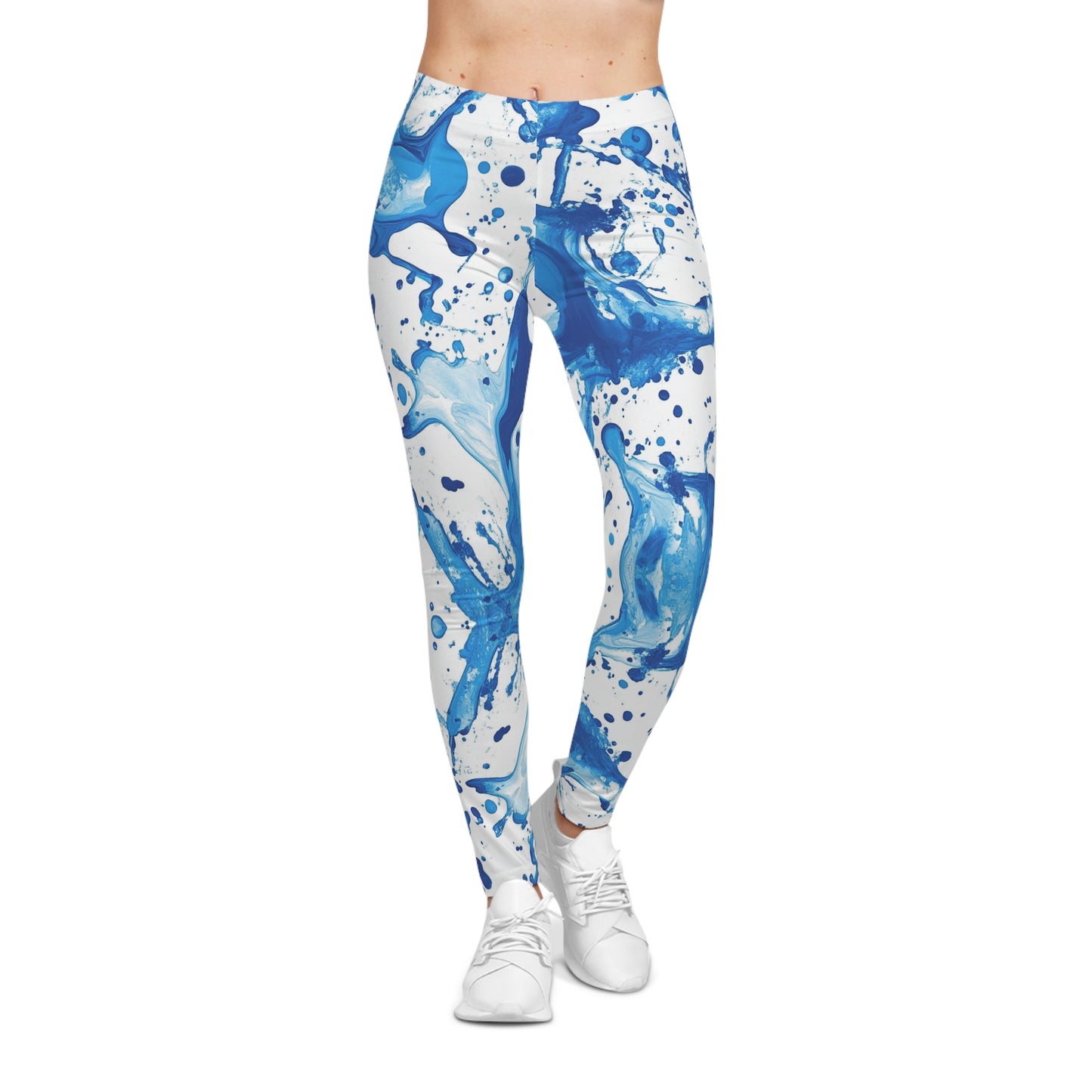 THC Blue Splash Leggings