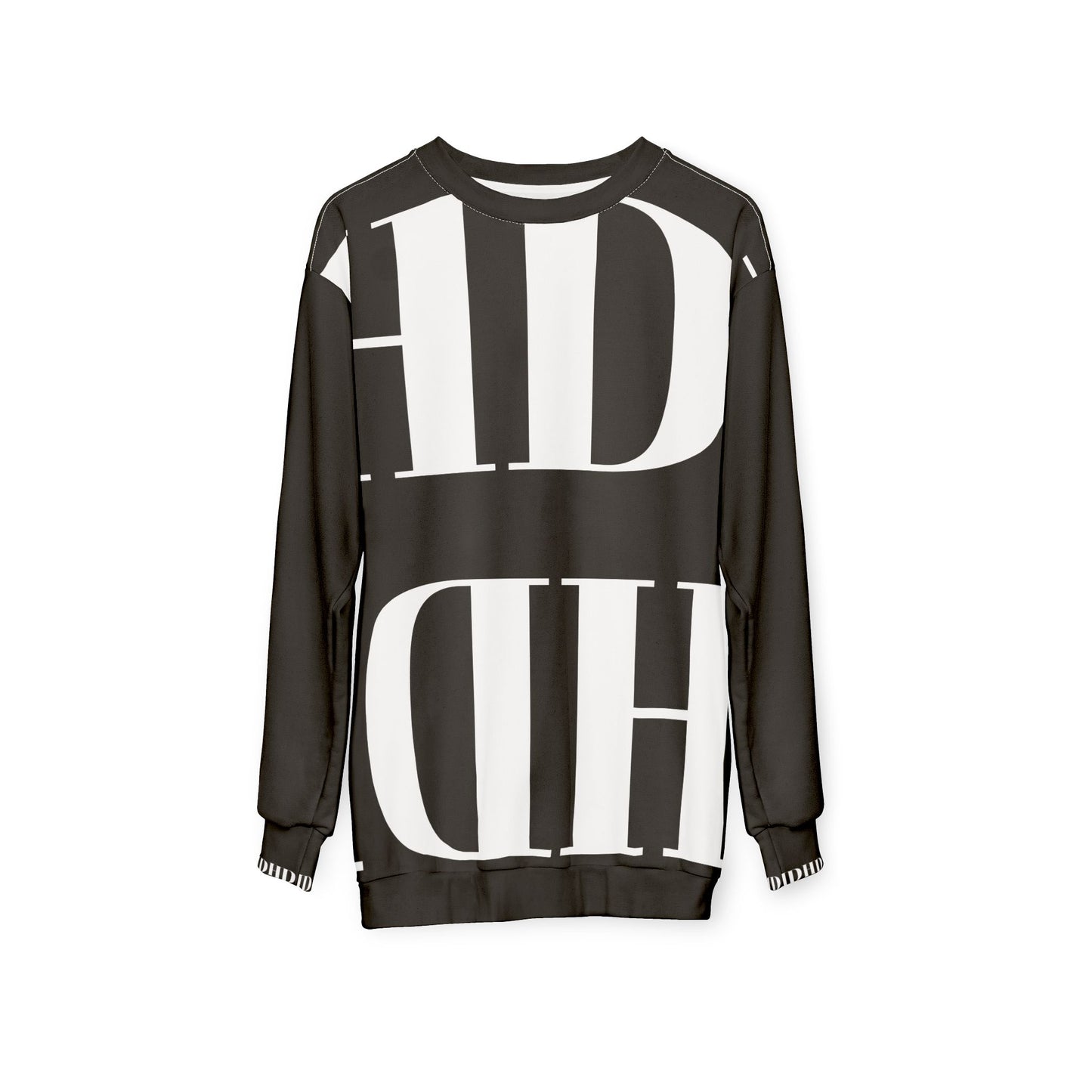 Hime Designs Letter Unisex Graphic Crewneck Sweater