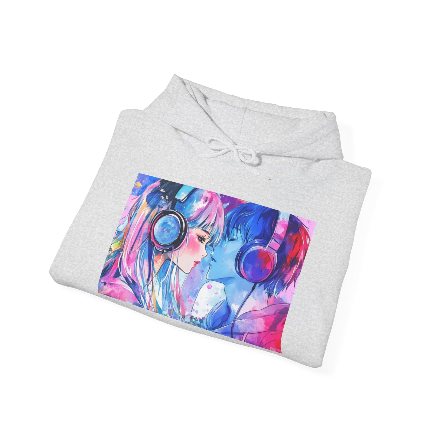 Chaos Love by Hime- Scripted Hooded Sweatshirt