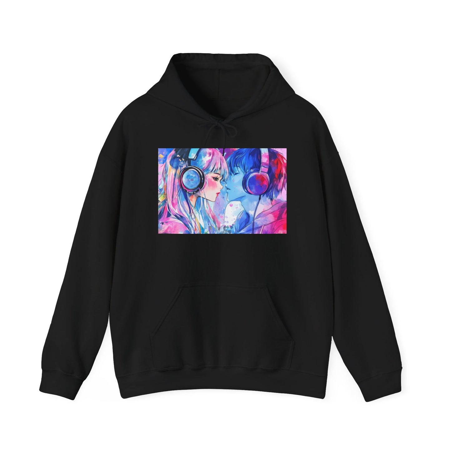 Chaos Love by Hime- Scripted Hooded Sweatshirt