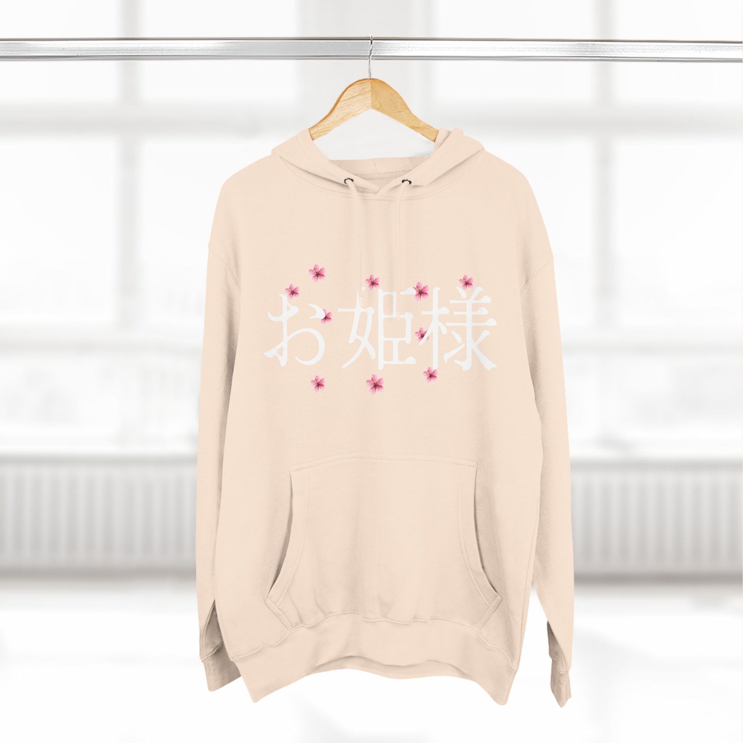 Hime_Code Tech P2 Scripted Graphic Three-Panel Fleece Hoodie