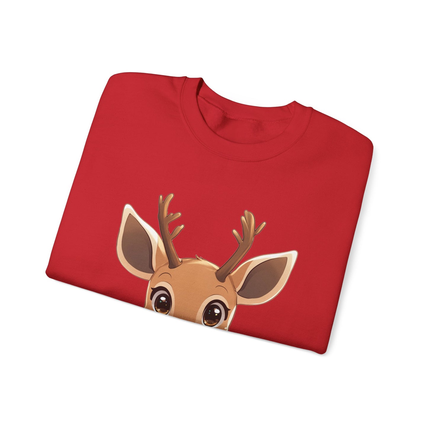 Christmas Cutie Deer Crewneck Sweatshirt