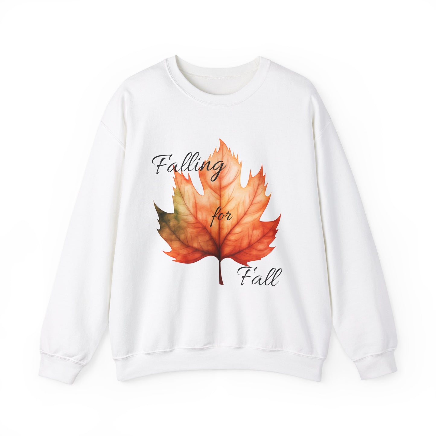 Falling For Fall HD Crewneck Sweatshirt