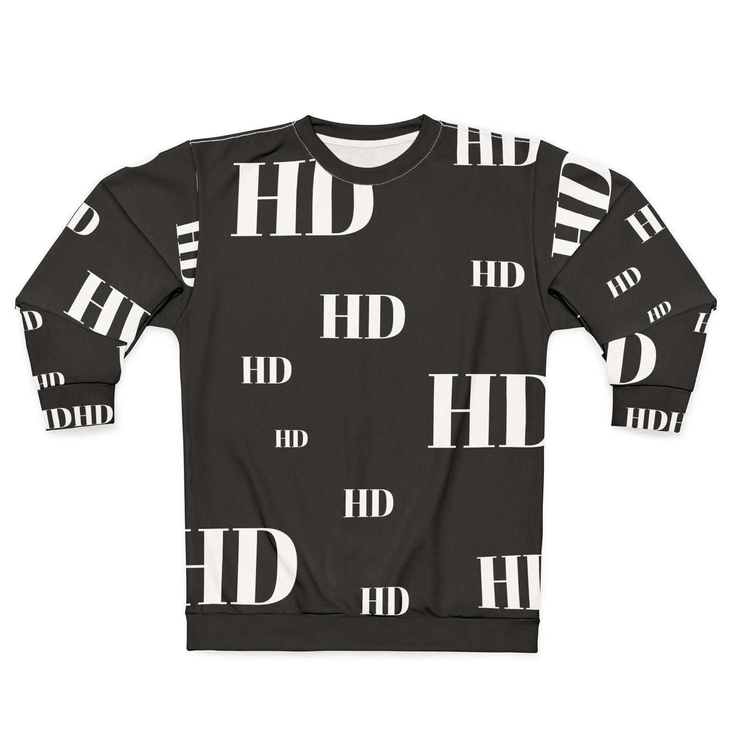 HD Letter Unisex Graphic Crewneck Sweater