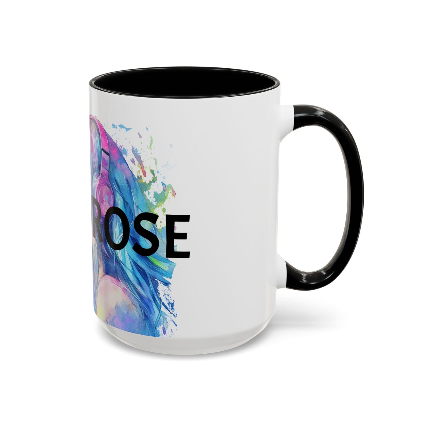 Chaos Rose Accent Coffee Mug (11, 15oz)