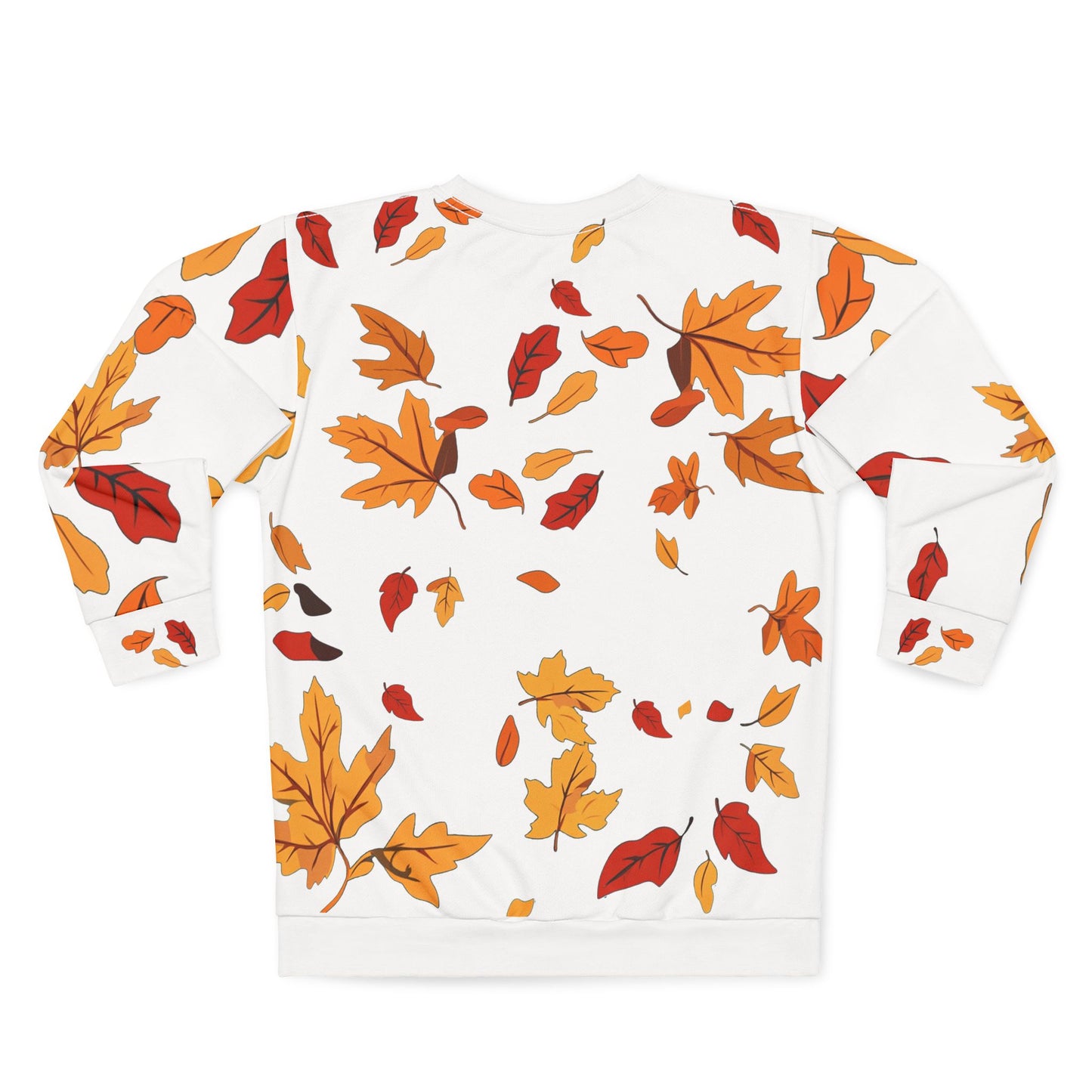 Fall Leaves HD Graphic Sweatshirt