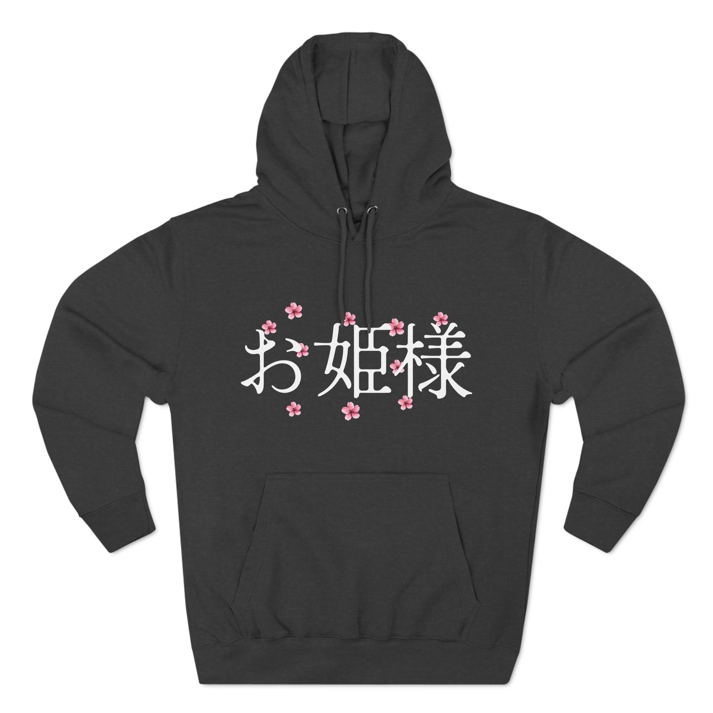 Hime_Code Tech P2 Scripted Graphic Three-Panel Fleece Hoodie