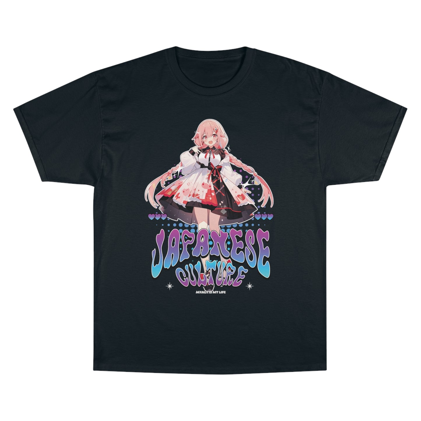 Japanese Culture Anime Style Champion T-Shirt