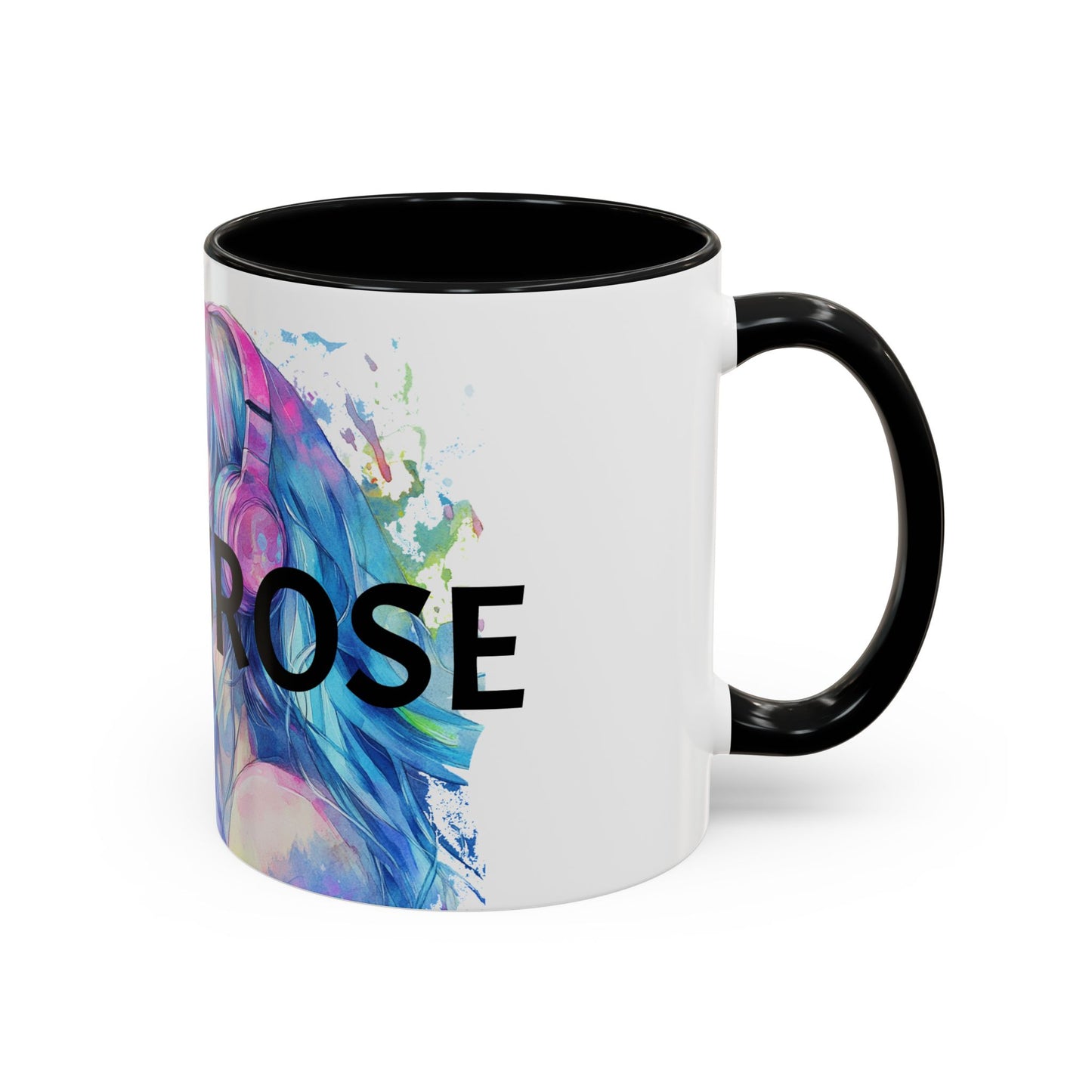 Chaos Rose Accent Coffee Mug (11, 15oz)