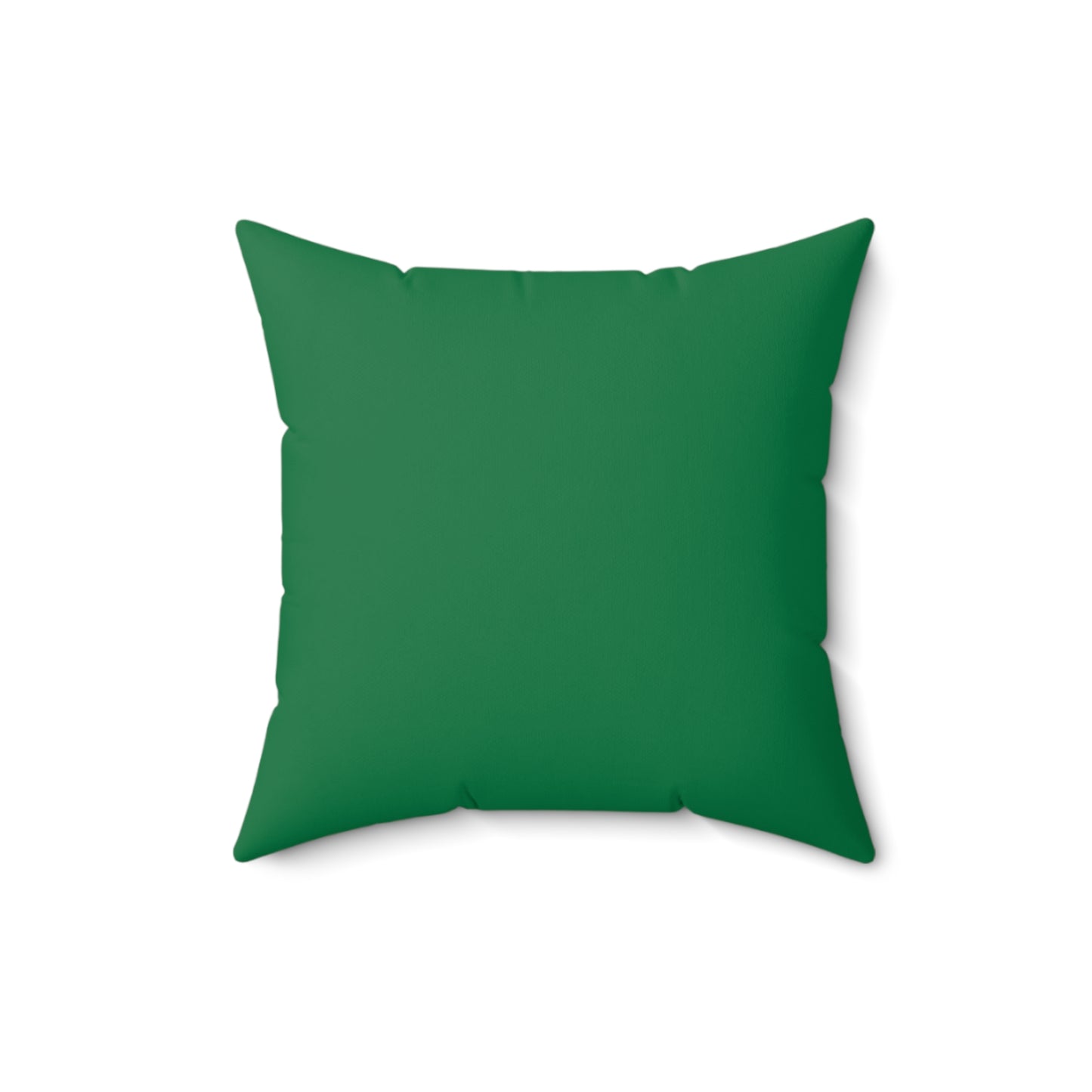 Christmas Cutie Deer Spun Polyester Square Pillow - Green