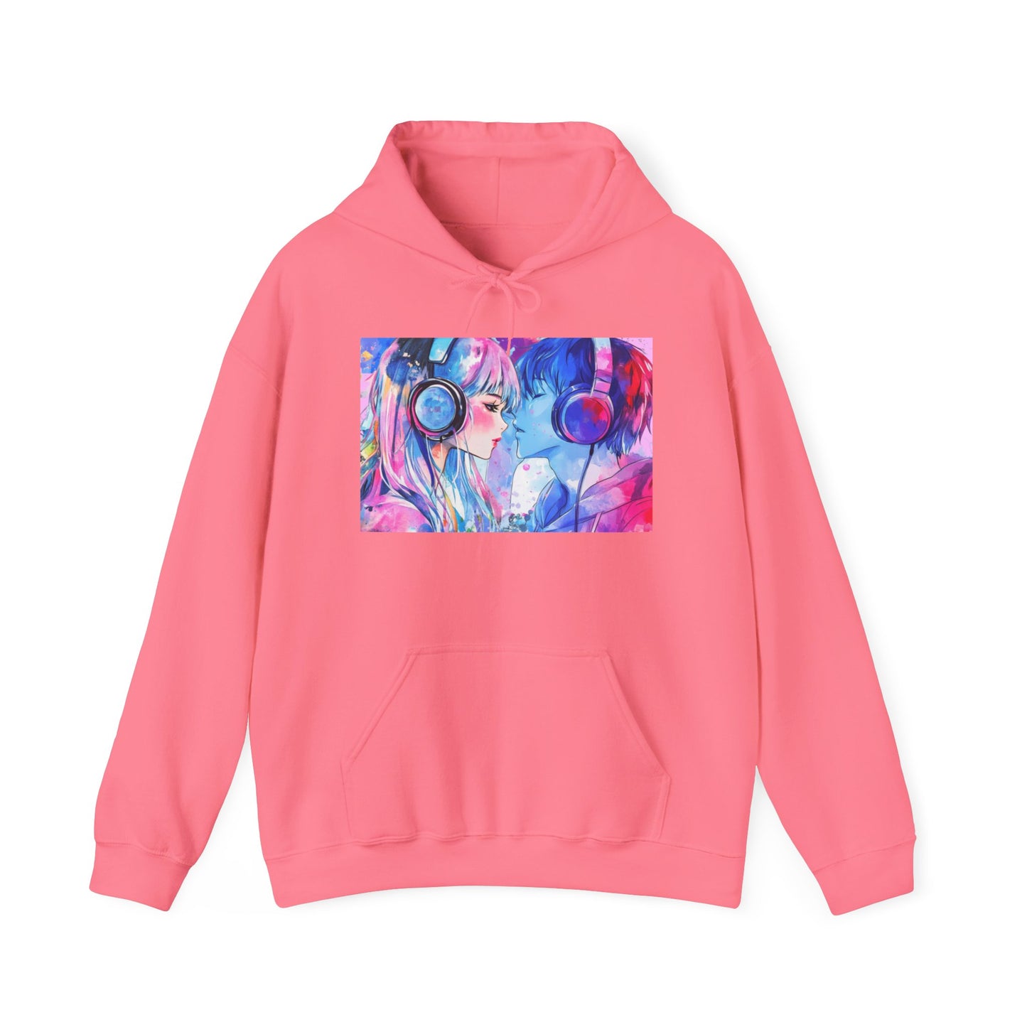 Chaos Love by Hime- Scripted Hooded Sweatshirt