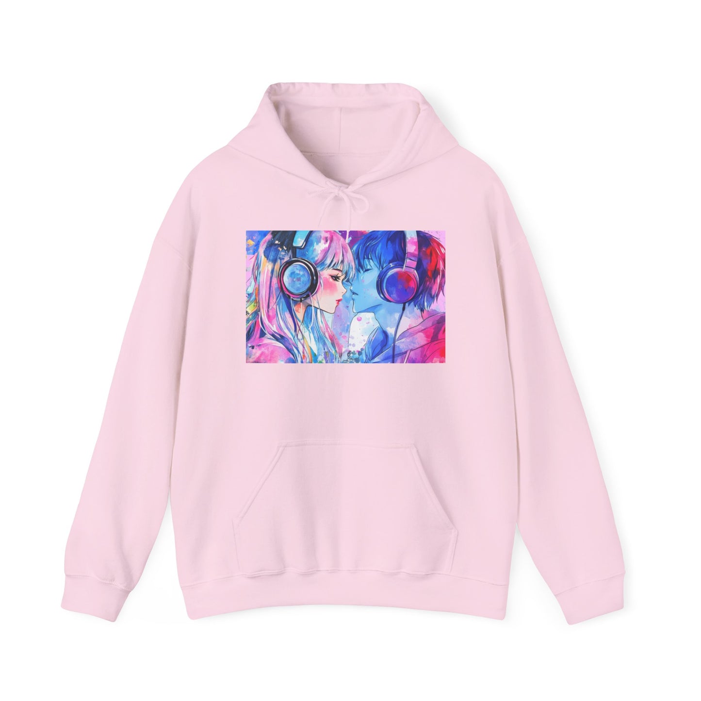 Chaos Love by Hime- Scripted Hooded Sweatshirt