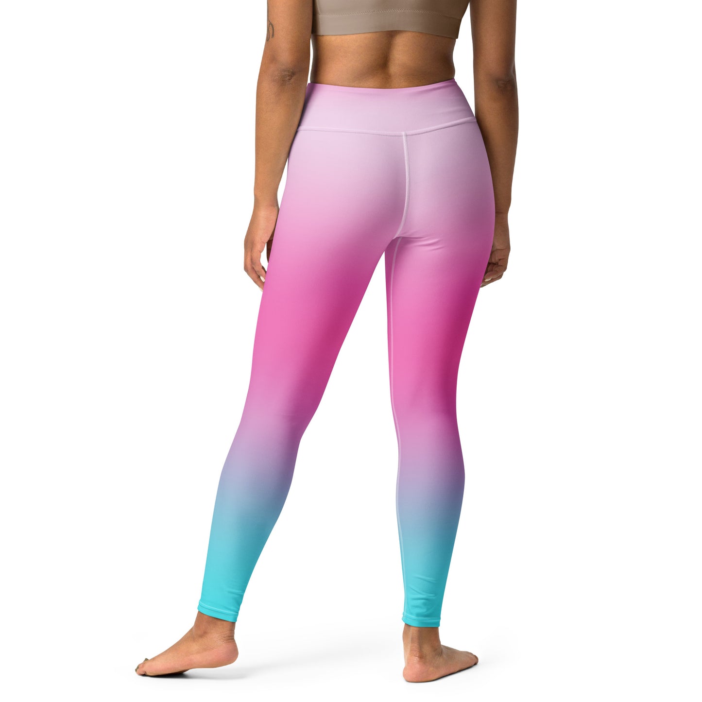 Pink Faded HD Yoga Leggings