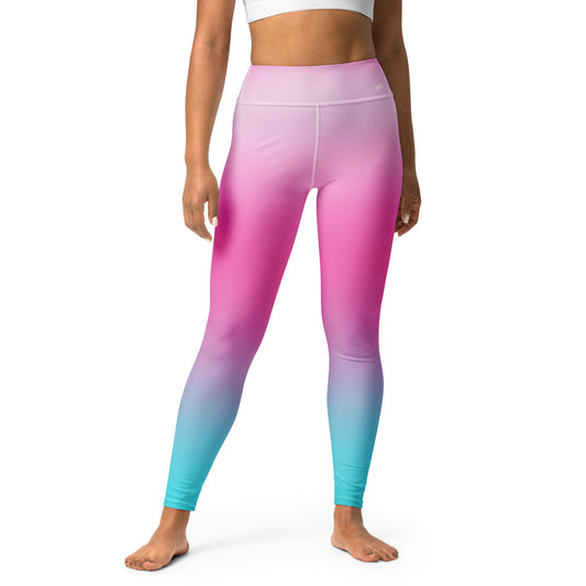 Pink Faded HD Yoga Leggings