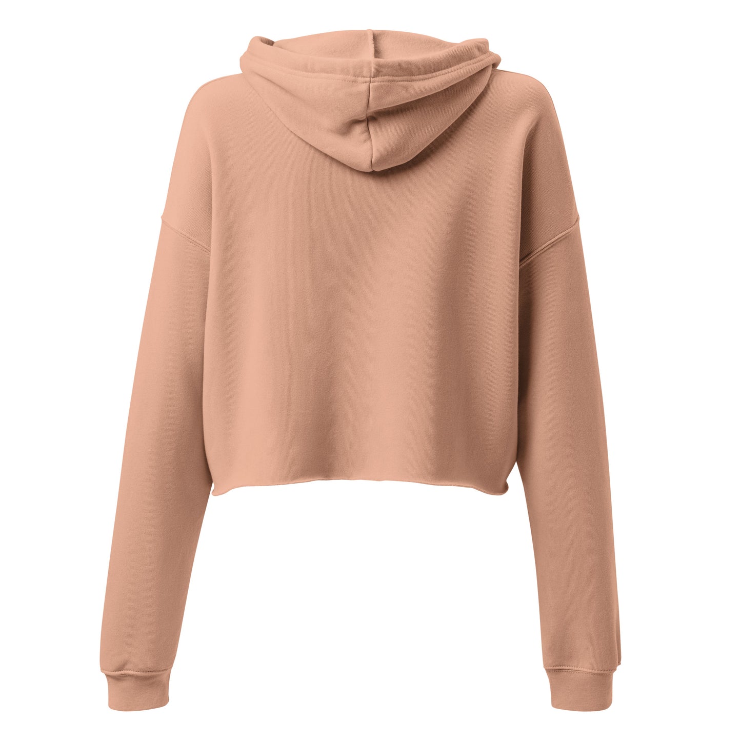 Autumn Latte HD Cafe Crop Hoodie