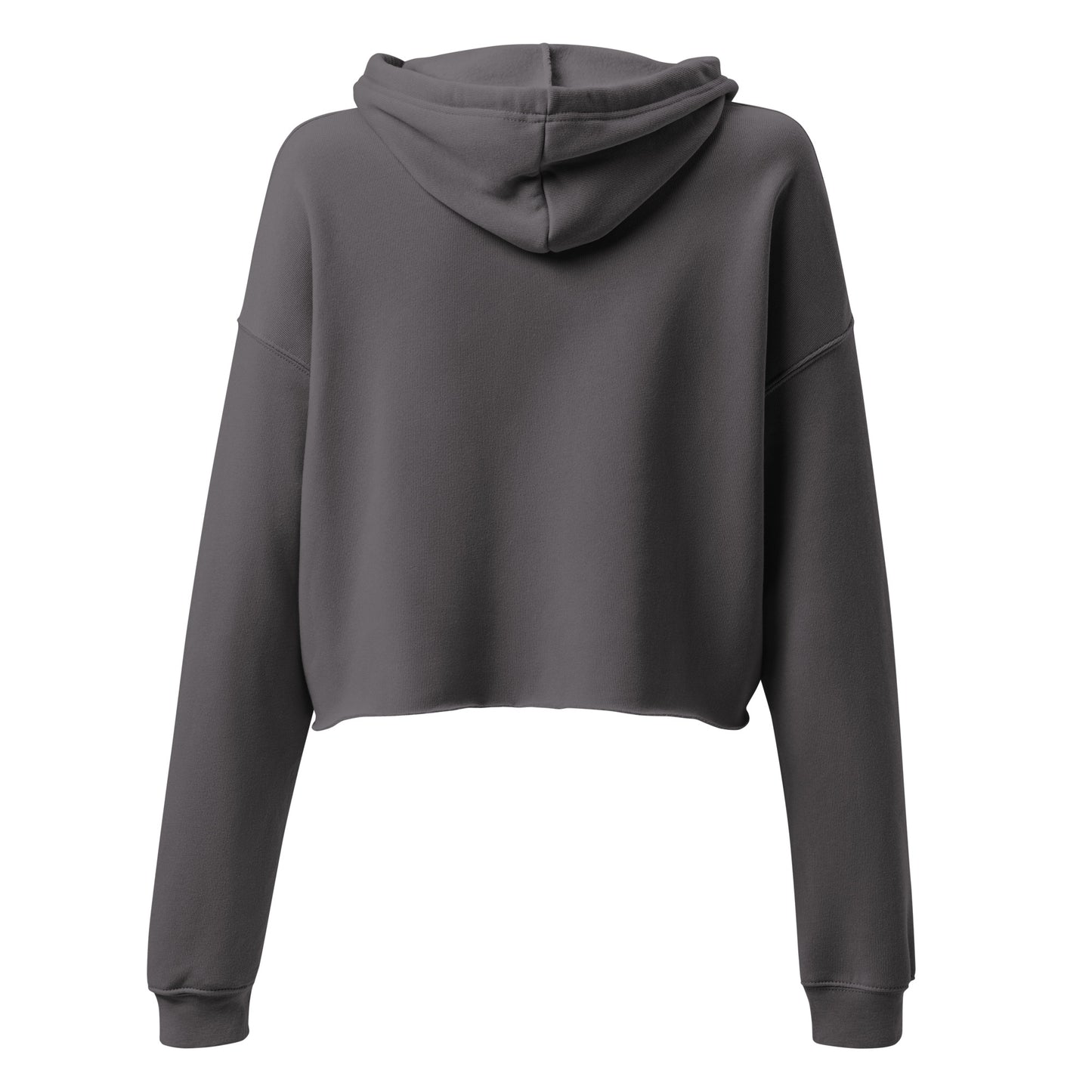 Autumn Latte HD Cafe Crop Hoodie